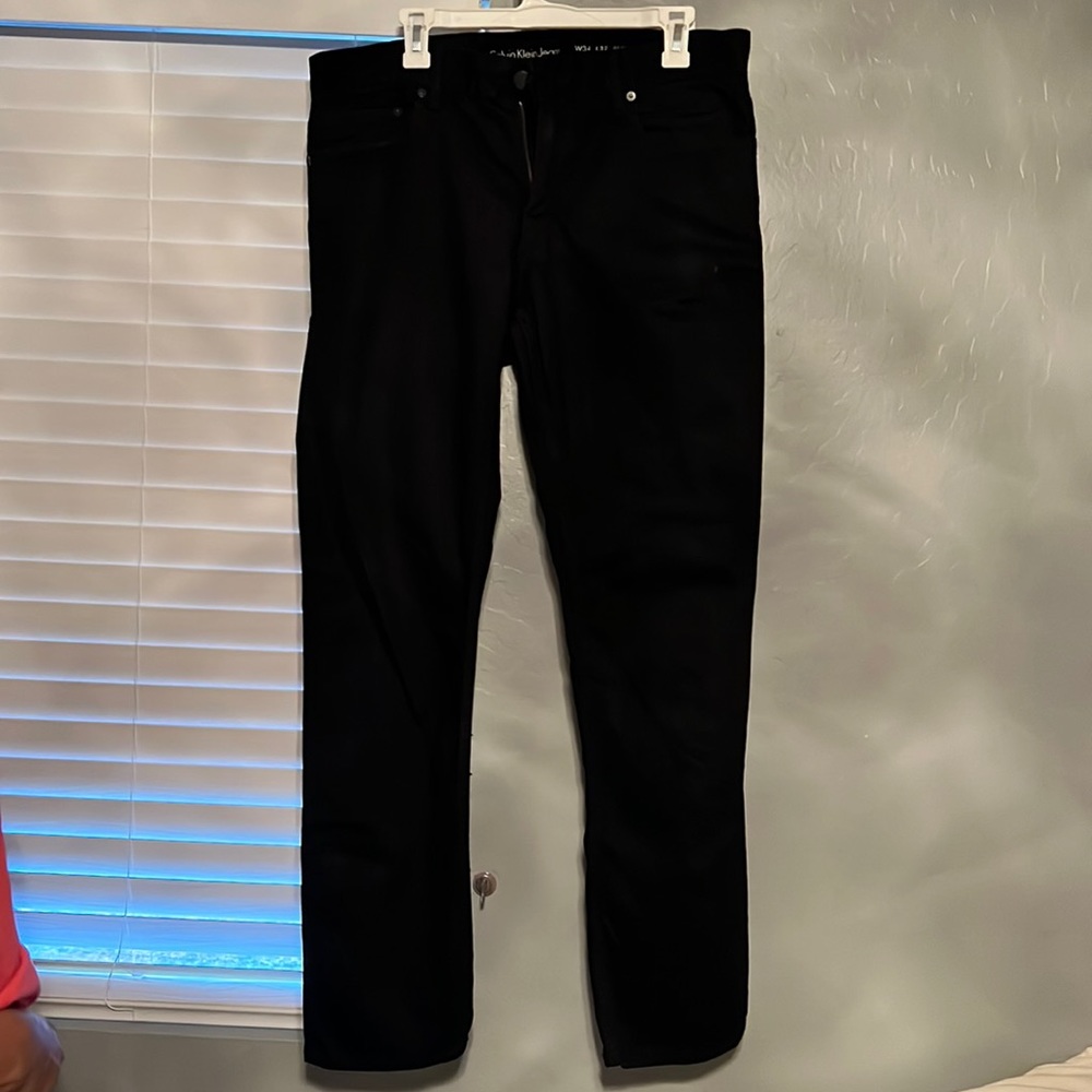 Black Calvin Klein jeans size 34x32